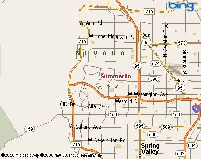 zillow map summerlin nv